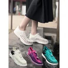 KEEN Koen UNEEK Outdoor UNEEK Sapatos femininos de verão Sandálias de praia Sapatos de corda antiderrapantes