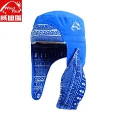 Widry Outdoor Colorful Jacquard Snow Chapéu Lei Feng Chapéu Quente à prova de vento Chapéu