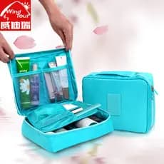 Bolsa de higiene pessoal ao ar livre, viagem de negócios, portátil, multifuncional, bolsa de higiene pessoal, bolsa de c