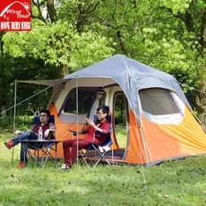 Tenda automática multijogador ao ar livre Windtour/Widry 5-8 pessoas lazer acampamento pólo de alumínio barraca grande