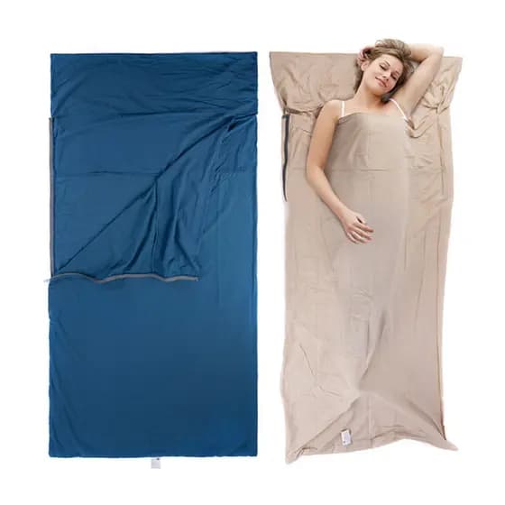 Viagem ao ar livre Mini saco de dormir adulto estilo fino interior Hotel saco de dormir lençol sujo portátil Ultra-leve