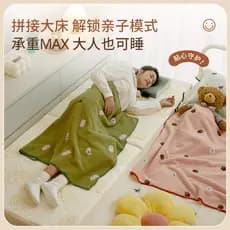 Cama dobrável doméstica adulto crianças emenda cama ampliada cama de bebê adulto cabeceira cama de bebê