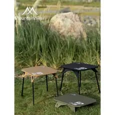 Mountain convidado oficial autêntico liga de alumínio mesa acampamento portátil dobrável armazenamento leve acampamento