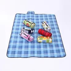 Tapetes de piquenique para acampamento ao ar livre, tenda de camurça, almofadas de viagem, tapetes de praia à prova de u