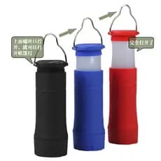 1w Ultra leve retrátil luz de acampamento dois-em-um luz de acampamento LED cavalo lanterna tenda luz