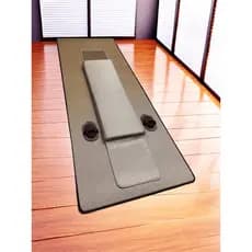 Tapete de adoração de seda gelo de Rattan de gelo tapete auxiliar Yoga tapete especial Ultra-suave retangular quatro est