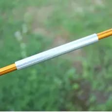 Tubo de reparo de liga de alumínio para barraca de 11 mm Haste de alumínio para reparo de haste de barraca