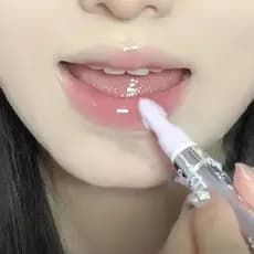 Novo produto doce desejo luz rosto espelho brilho labial de longa duração não é fácil de mergulhar copo coreano baixo sa