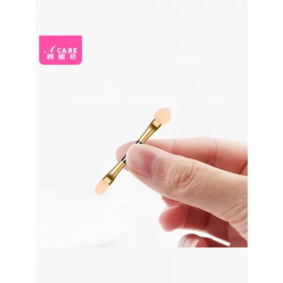 Pincel de sombra de olho AA1s751-Esponja sombra vara escova portátil olho grande cabeça maquiagem escova ferramenta hast