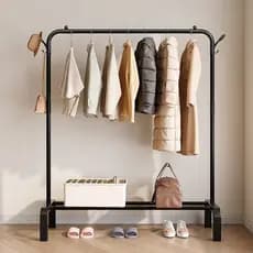 Influencer cabide senhorio quarto de madeira maciça pequeno dormitório dormitório legal roupas rack chapéu rack