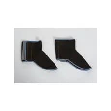 Soldagem de couro pé proteção Leggings soldador pé capa protetora pé resistente ao desgaste isolamento térmico Spark-Pro