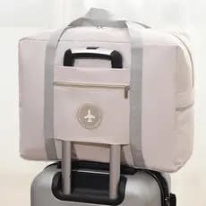 Bolsa de viagem portátil de grande capacidade, curta distância, estudante, escola residencial, carrinho, bagagem