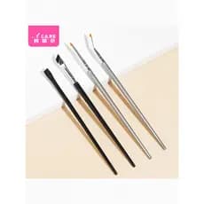 Pincel de delineador B1pq808-Fácil de começar pincel de maquiagem contorno delineador pálpebra feminina para baixo para