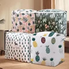 Novo Material engrossado não-tecido colcha saco de armazenamento de colcha estilo Vertical Horizontal saco organizador d