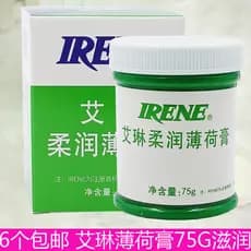6 frete grátis Irene Mint Cream 75g Cool Refrescante Refrescante Melhorando Creme Hidratante Seco Cuidados com os Pés da