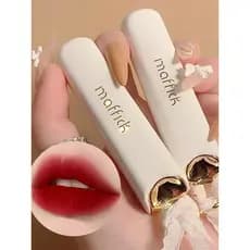 MAFFICK Batom Lip Glaze Feminino Outono Inverno Não Desbotado Copo Antiaderente Fosco Clareamento Barato Estilo Estudant