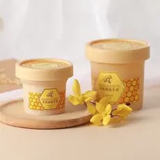 Colher grátis Lacco leite mel cera para as mãos 120g hidratante hidratante máscara para as mãos creme para as mãos produ