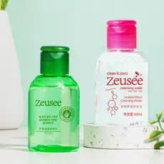 2 garrafas removedor de maquiagem 60ml garrafa pequena hidratante Multi-efeito limpeza profunda sobrancelha olho lábio t