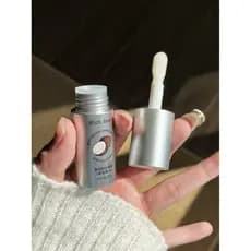 Baunilha coco brilho labial incolor esfoliante Fade linhas labiais hidratante hidratante bálsamo labial feminino essênci