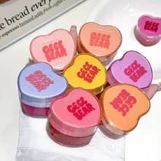 Gege bear Gege bear Love Toot Lip Jelly Hidratante Sedoso Delicado Luz Fácil Aplicar Geléia Labial Sólida