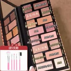 16 cores sombra terra cor perolado fosco iniciante maquiagem influenciador mesmo estilo diário multiuso tudo-em-um