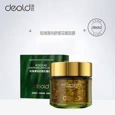 Deold/Delivery Ou Rose Essence Pure Calmante Pétala Máscara Colágeno Hidratante Antirrugas Máscara de Aplicação Firmador