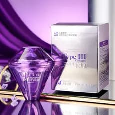 Haicuier tipo três células de colágeno plantio anti-rugas creme de pele transparente hidratante hidratante 14 dias anti-