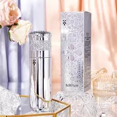 História com sua Essência Rejuvenescedora Platinum Hidratante Lifting Firmador Melhorando Essência Facial