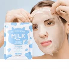 LAIKOU Máscara de leite Patch Hidratante Cuidados Faciais Máscara de leite hidratante