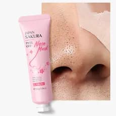 Laikou laikou flor de cerejeira transparente lágrima máscara nasal limpeza profunda poros esfoliante cravos Acne remendo