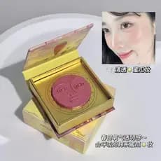 Genuíno emocional blush lama sedosa névoa macia Natural delicado fosco clareamento da pele atmosfera diária blush barato