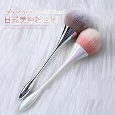 Estilo japonês cintura pequena Manicure escova de poeira cor mágica Aurora cor ferramenta de cor cabo longo Blush escova