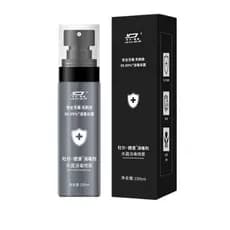 Spray de desinfecção antibacteriana de íon de prata, mão, pé, pele, refrescante, não pegajoso, seguro, não tóxico, suave