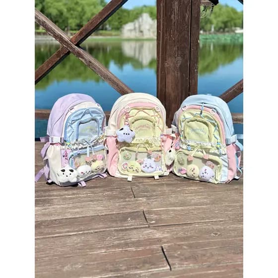 Bolsa de dor combinando com cores de alto valor Bolsa escolar para meninas do ensino médio Alunos da escola primária 202