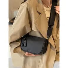 Moda Boston saco feminino 2026 novo estilo na moda simples Casual All-Match Oxford pano venda quente alça de ombro larga