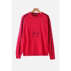 XXX série moda rua Wear outono inverno novo estilo solto pulôver camisola de malha das mulheres dos homens mesmo estilo