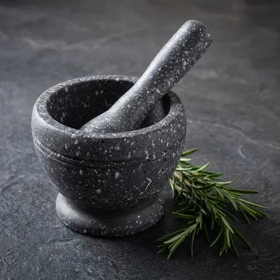 Moedor De Temperos Manual Socador De Alho Robusto Com Cabo Ergonômico Triturador Condimentos Plus