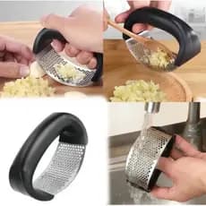 Espremedor Amassador Triturador De Alho Inox Manual Cozinha