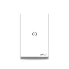 Interruptor Inteligente 1 Botões Zigbee 4x2 Plus Lotus