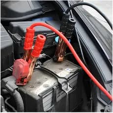Cabo Chupeta Automotivo Partida Bateria Carro 600A 2,5M Arranque Emergência Reforçado