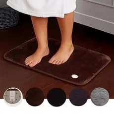 Tapete Banheiro Cozinha Entrada Box Secar Pés Antiderrapante Absorvente Limpa Sujeira Decor