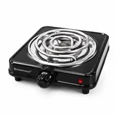 Fogareiro Elétrico 1 Boca Portátil Fogão de Mesa com 127V/110V ou 220V Fácil de Transportar Sem Gás