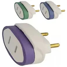 Adaptador Pino Chato Ref. 266 Celuz Para Dispositivos Elétricos