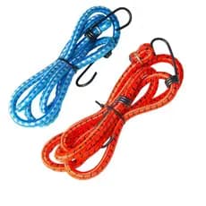 Corda Elastico Com Gancho Para Moto Bagageiro 1,0 metro