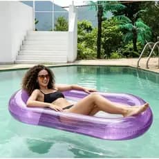 Boia De Natacao flutuantes para tamanho adulto explodir Cama flutuante para piscina 178*70CM
