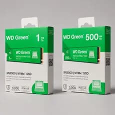 SSD WD Green SN3000 NVMe 500GB 1TB PCIe 4.0 M.2 2280 5000MB/s Alta Velocidade NFe