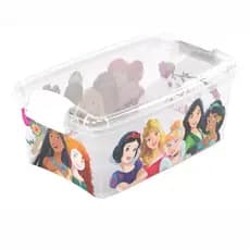Caixa Organizadora com Trava 4,2L Disney Princesas