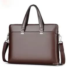 Maleta De Negócios Masculina-Bolsa Crossbody Para Laptop De Grande Capacidade Estilo Coreano