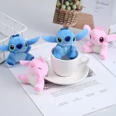 Chaveiro De Pelúcia Stitch , Presente De Aniversário Para Menina/Criança RZKV ZTLB
