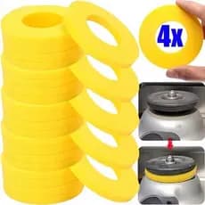 Conjunto De 4 Buchas De Borracha Para Amortecedores De Carro-Peças De Reparo-Almofada De Isolamento Acústico-compo P9LS